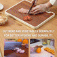 🔥HOT SALE🔥Double Sided Antibacterial Cutting Board with Stand