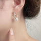 Elegant & Sweet Faux Pearl Earrings