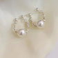 Elegant & Sweet Faux Pearl Earrings