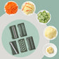 Portable Multifunctional Stainless Steel Shredder