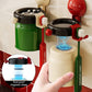 No-Drill Wall Mounted Toothbrush Holder with Magnetic Cup