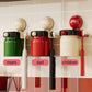 No-Drill Wall Mounted Toothbrush Holder with Magnetic Cup