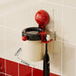 No-Drill Wall Mounted Toothbrush Holder with Magnetic Cup