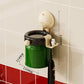 No-Drill Wall Mounted Toothbrush Holder with Magnetic Cup