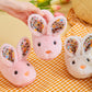 Kids Cute Rabbit Plush Slippers