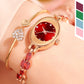 Women's Colored Zircon Bracelet Watch