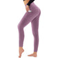 High-Waisted Butt Lifting Tummy Control Shaping Training Leggings with Side Pocket