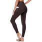 High-Waisted Butt Lifting Tummy Control Shaping Training Leggings with Side Pocket