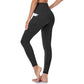 High-Waisted Butt Lifting Tummy Control Shaping Training Leggings with Side Pocket