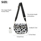 Fashionable versatile large capacity crossbody shell bag