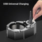 2-in-1 Oil-Electric Hybrid Lighter & Ashtray