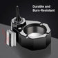 2-in-1 Oil-Electric Hybrid Lighter & Ashtray