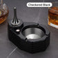 2-in-1 Oil-Electric Hybrid Lighter & Ashtray