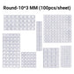 Self-Adhesive Clear Silicone Bumpers Set