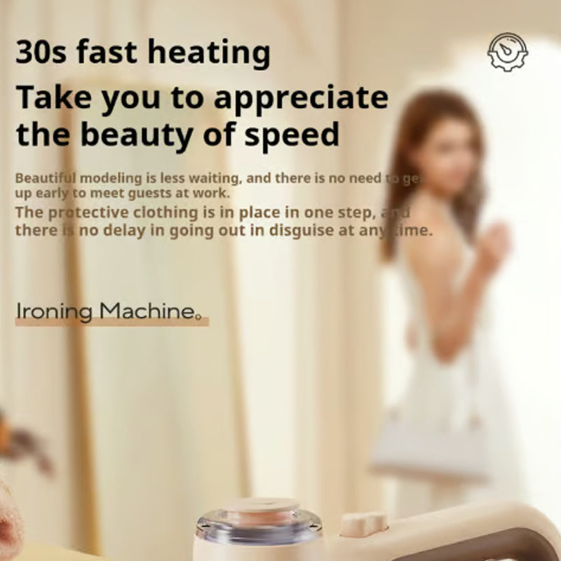 🎁Hot sale ✨Portable Handheld Vacuum Steamer for Clothes – Effortless Wrinkle-Free Style!