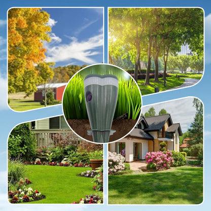 🔥Time-limited offer🔥 Solar Powered Waterproof Screw Mole Repellent