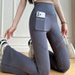 Women's High Waist Slim-Fit Flare Yoga Pants