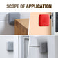 No-Punch Thickened Silicone Stickers