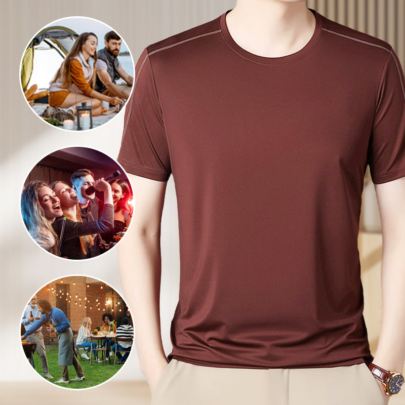 Men's Comfort Crew Neck Short Sleeve T-Shirt