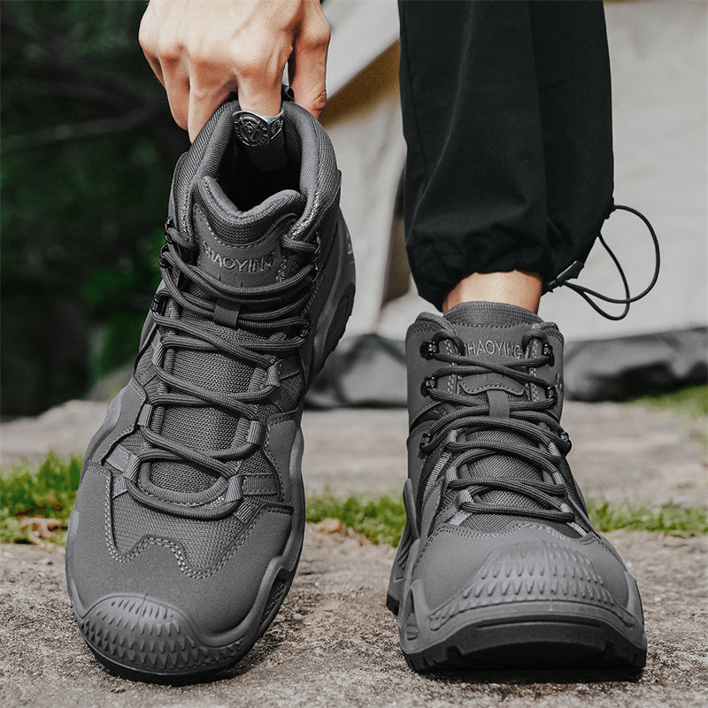✈️Free shipping🥾Military-grade quality waterproof and non-slip men's outdoor mesh hiking shoes