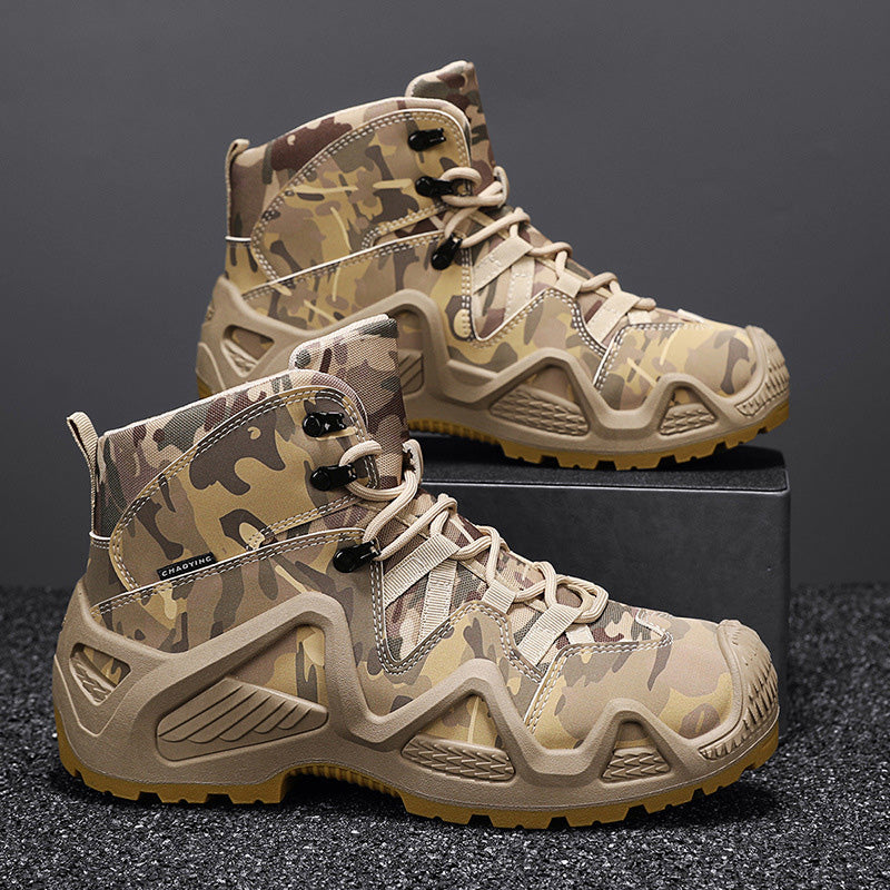 ✈️Free shipping🥾Military-grade quality waterproof and non-slip men's outdoor mesh hiking shoes