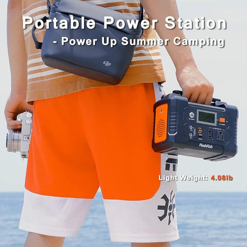 ⏳Time-limited Special⚡200W Portable Power Station with Display