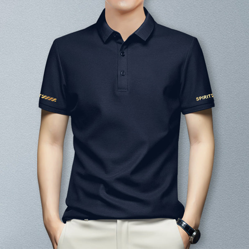 Men's Casual Loose Cotton Short-Sleeved T-Shirt