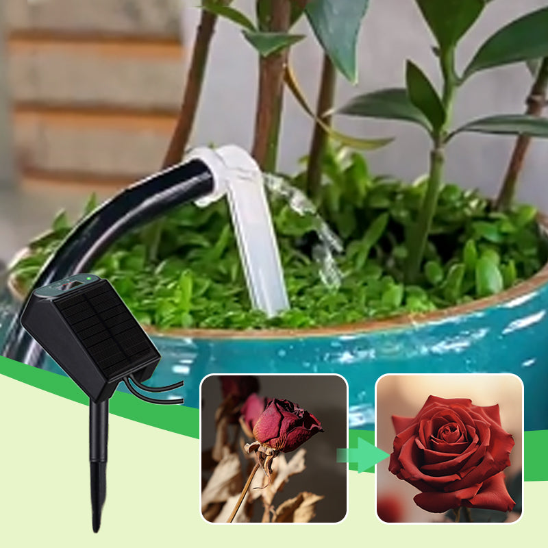 Intelligent Portable Solar Watering Device