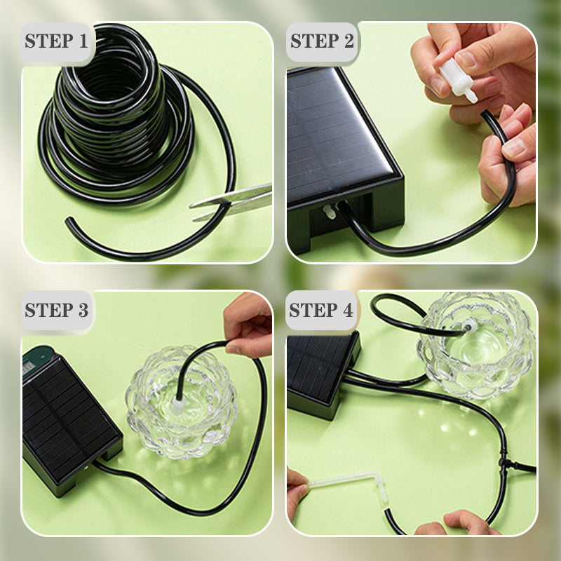 Intelligent Portable Solar Watering Device
