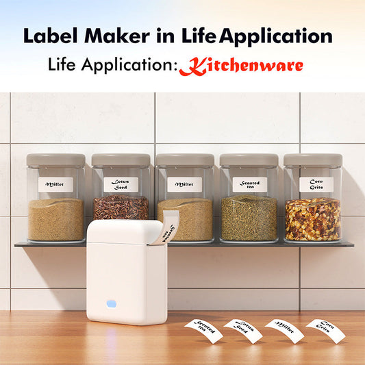 Portable Bluetooth Mini Label Printer