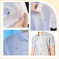 Man’s Stylish Short Sleeve Lapel Top