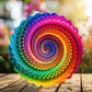 ✨Colorful spinning wind chimes