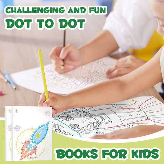Challenging and Fun Dot to Dot Books for Kids