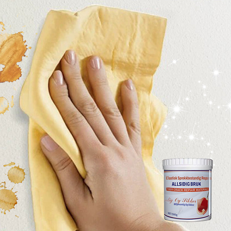 🔧 50% OFF NOW! ✨ Elastic Crack Resistant Wall Repair Paste - Flexible & Waterproof Filler for Interior/Exterior Walls with Easy Application 🏠✨