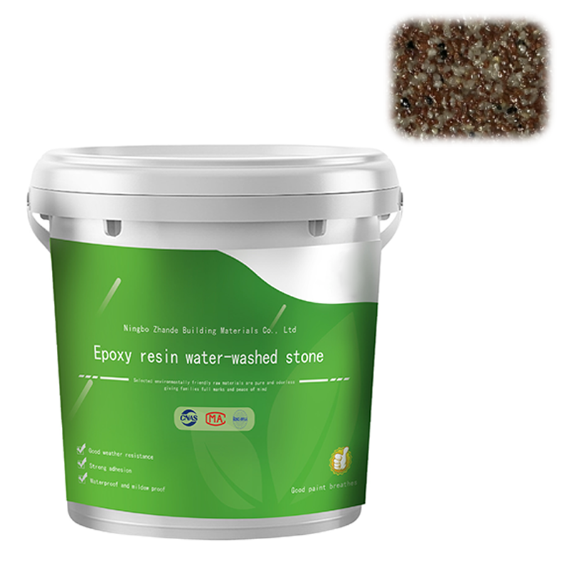 Eco-Friendly Water-Washed Stone Coating for Floor