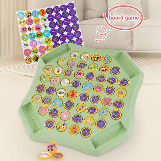 Interactive Flip Matching Board Game