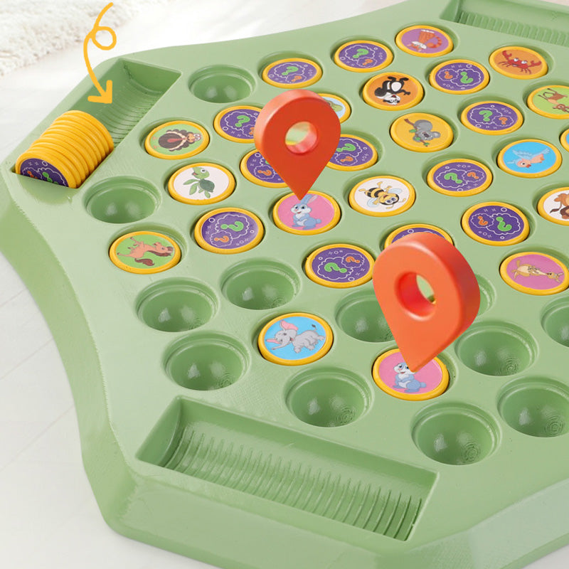 Interactive Flip Matching Board Game