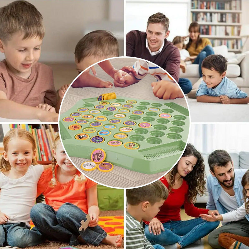 Interactive Flip Matching Board Game