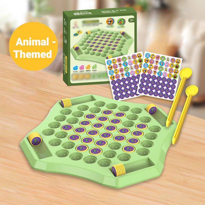 Interactive Flip Matching Board Game