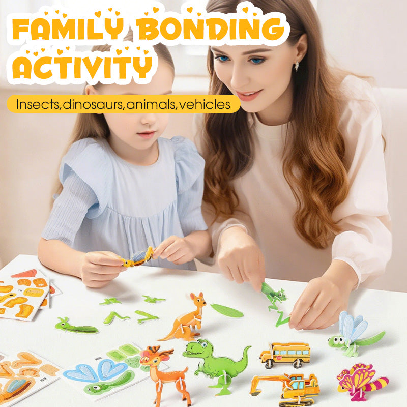 3D Educational Puzzle for Kids