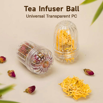 Universal Transparent PC Tea Infuser Ball
