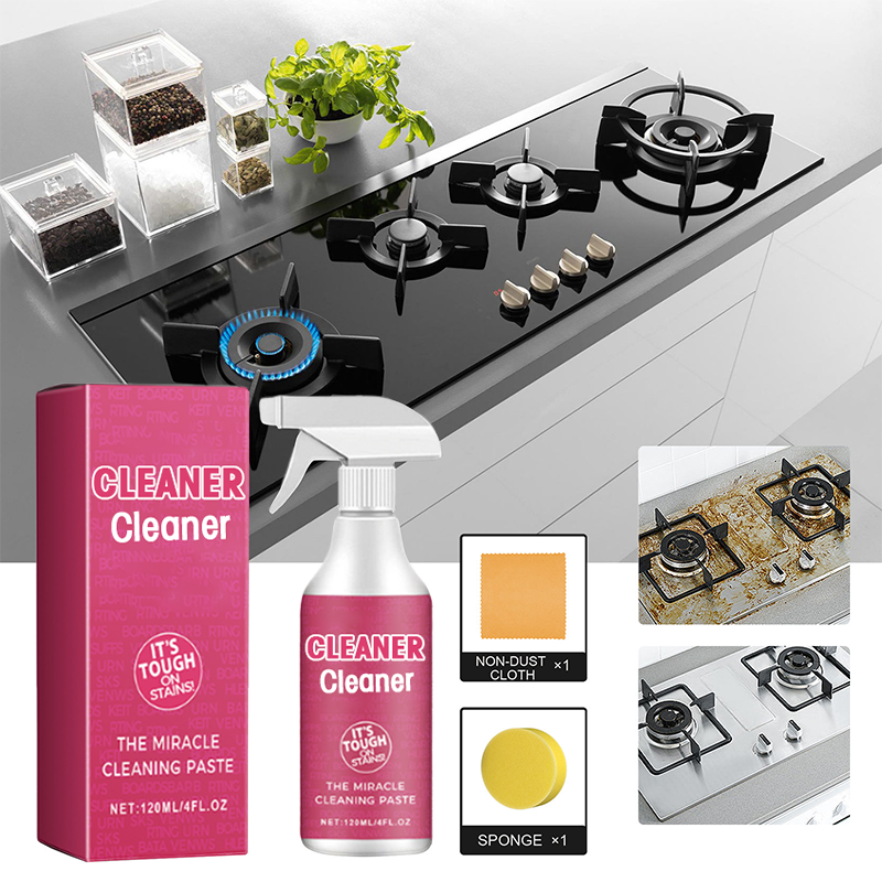 🩷Pink Magic🩷 Multi-purpose Kitchen Cleaner Set【Factory direct sales】