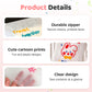 Cartoon Reusable Zipper Clothing Storage Bags