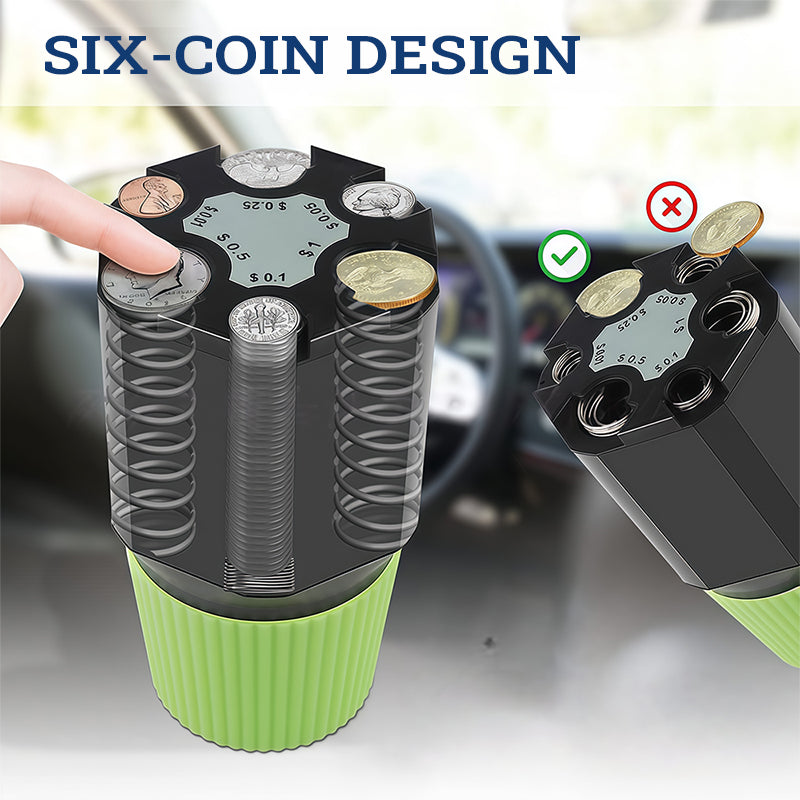 Large Capacity Coin Holder for Car