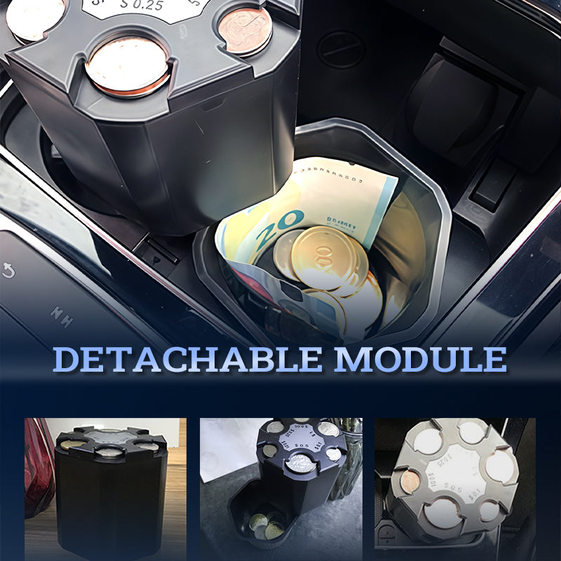 Large Capacity Coin Holder for Car