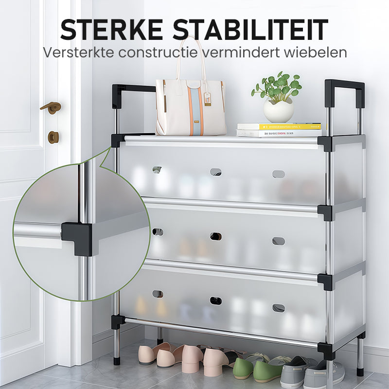 Large Capacity Multi-Tier Shoe Rack