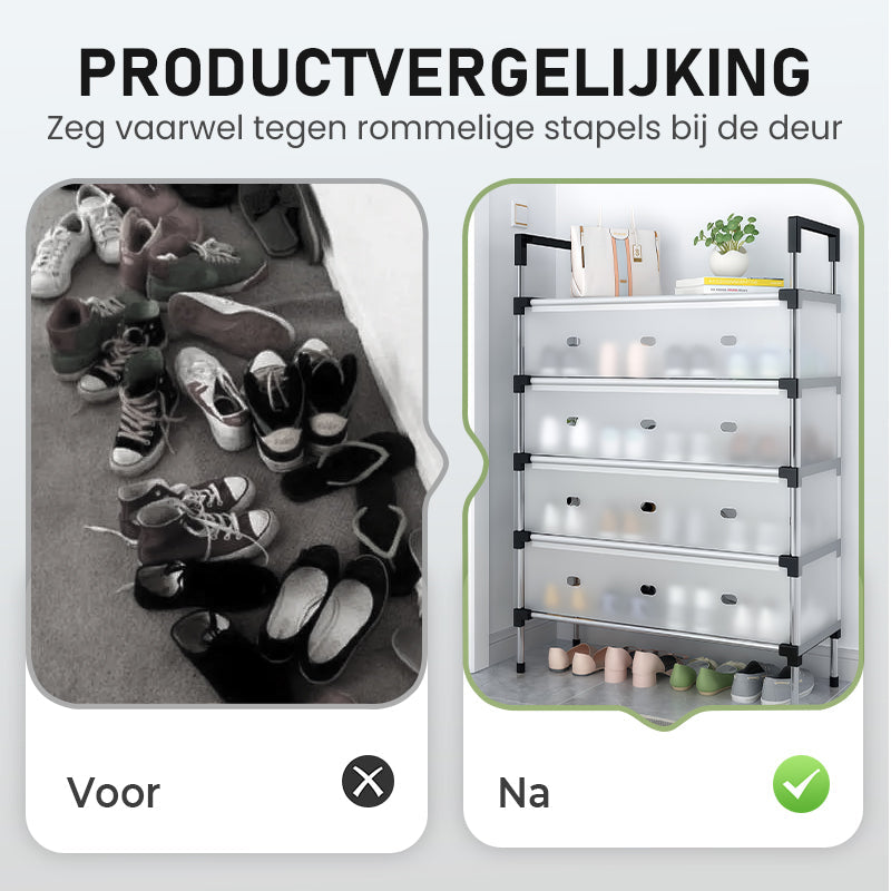 Large Capacity Multi-Tier Shoe Rack