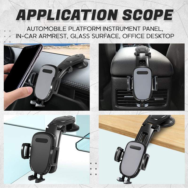 Suction Type Downward Bending Phone Mount