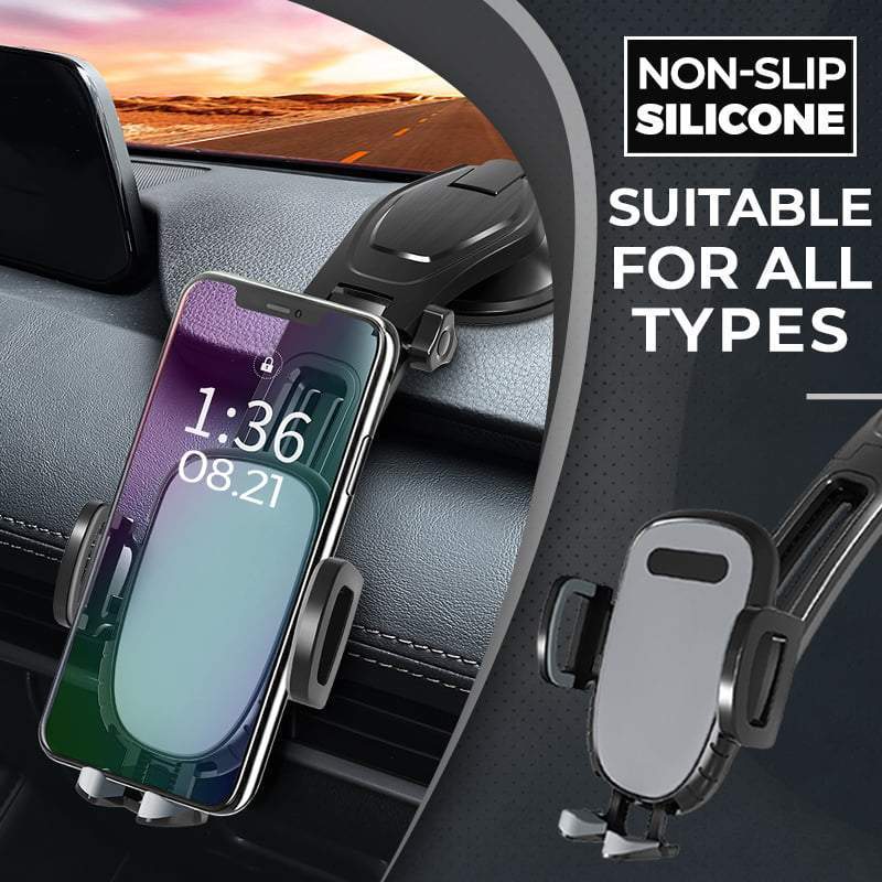 Suction Type Downward Bending Phone Mount