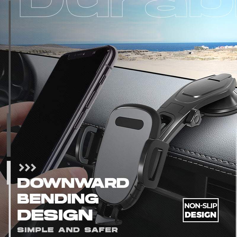 Suction Type Downward Bending Phone Mount